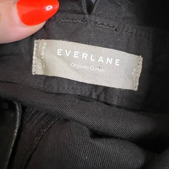 Everlane Fatigue Apron Jumpsuit Black 2 - Picture 10 of 12